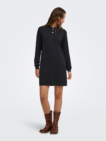 ONLY - Vestido de punto en negro