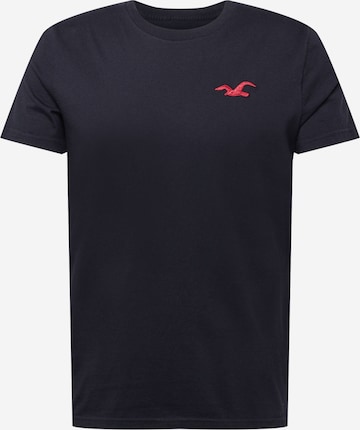 T-Shirt HOLLISTER en noir : devant