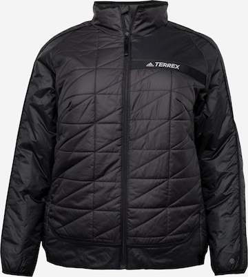 ADIDAS TERREX Outdoor jacket 'Multi Insulated ' in Black: front