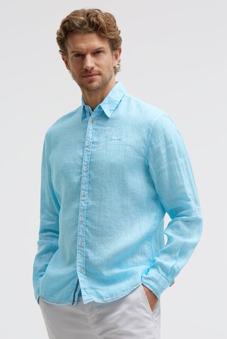 Gaastra Regular fit Button Up Shirt in Blue