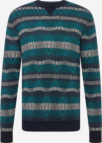 GARCIA Sweater in Blue: front