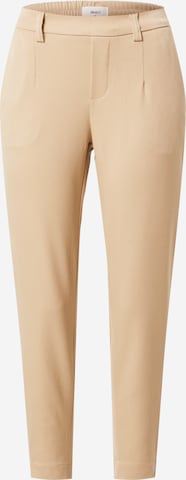 OBJECT Tapered Pants 'LISA' in Beige: front