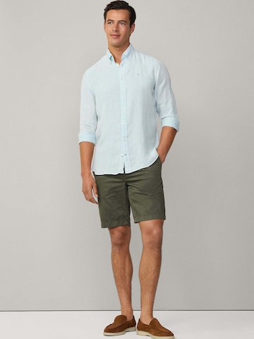 Hackett London Regular Fit Hemd in Blau