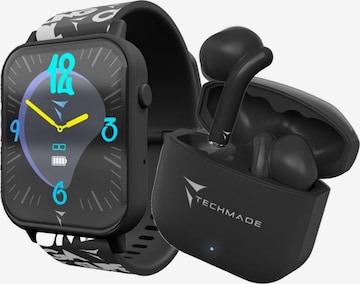 Techmade Digital Watch 'Dreamer - Bundle-Paket' in Black: front