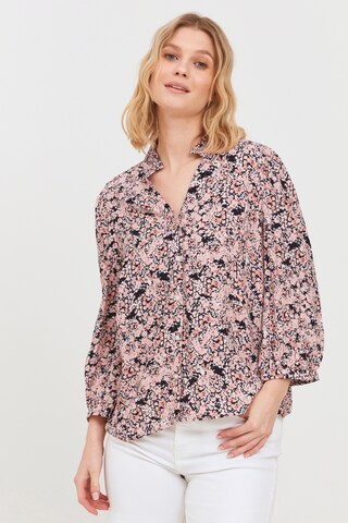 b.young Blouse in Beige: voorkant