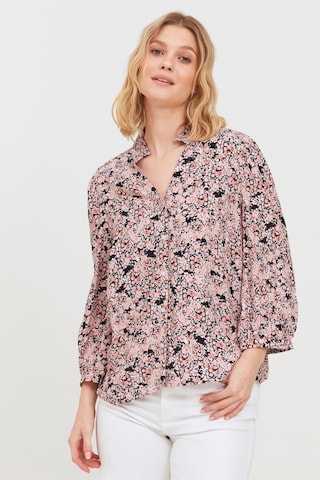 b.young Blouse in Beige: voorkant