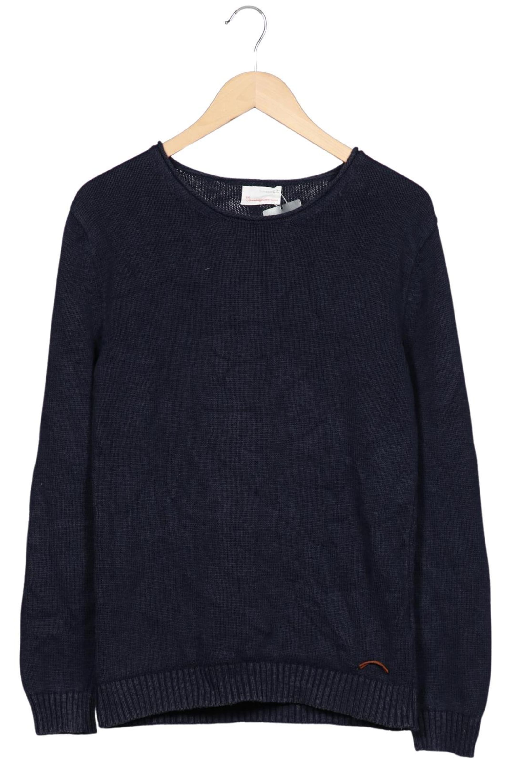 KnowledgeCotton Apparel Sweater & Cardigan in S in Blue: front