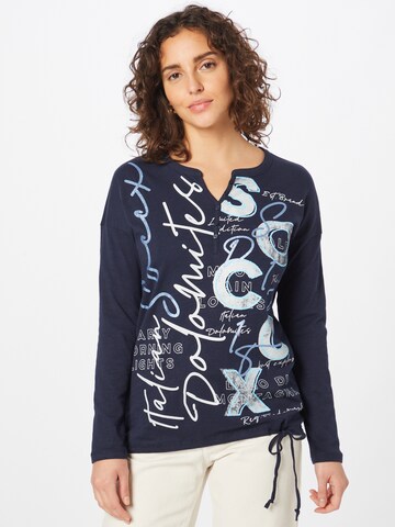 Soccx Shirt in Blauw: voorkant