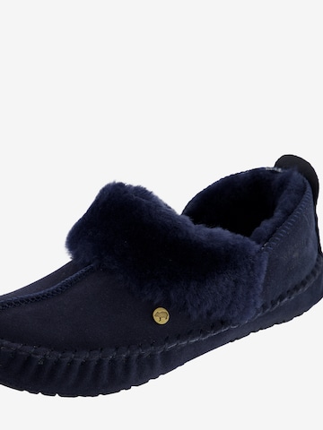 Warmbat Slippers 'Barrine' in Blue