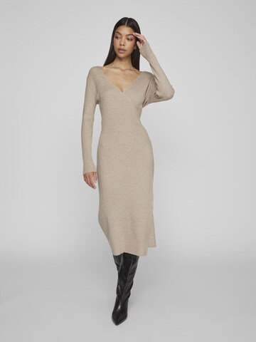 VILA Kleid in Beige