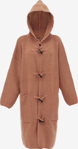 Cardigan RISA en marron : devant