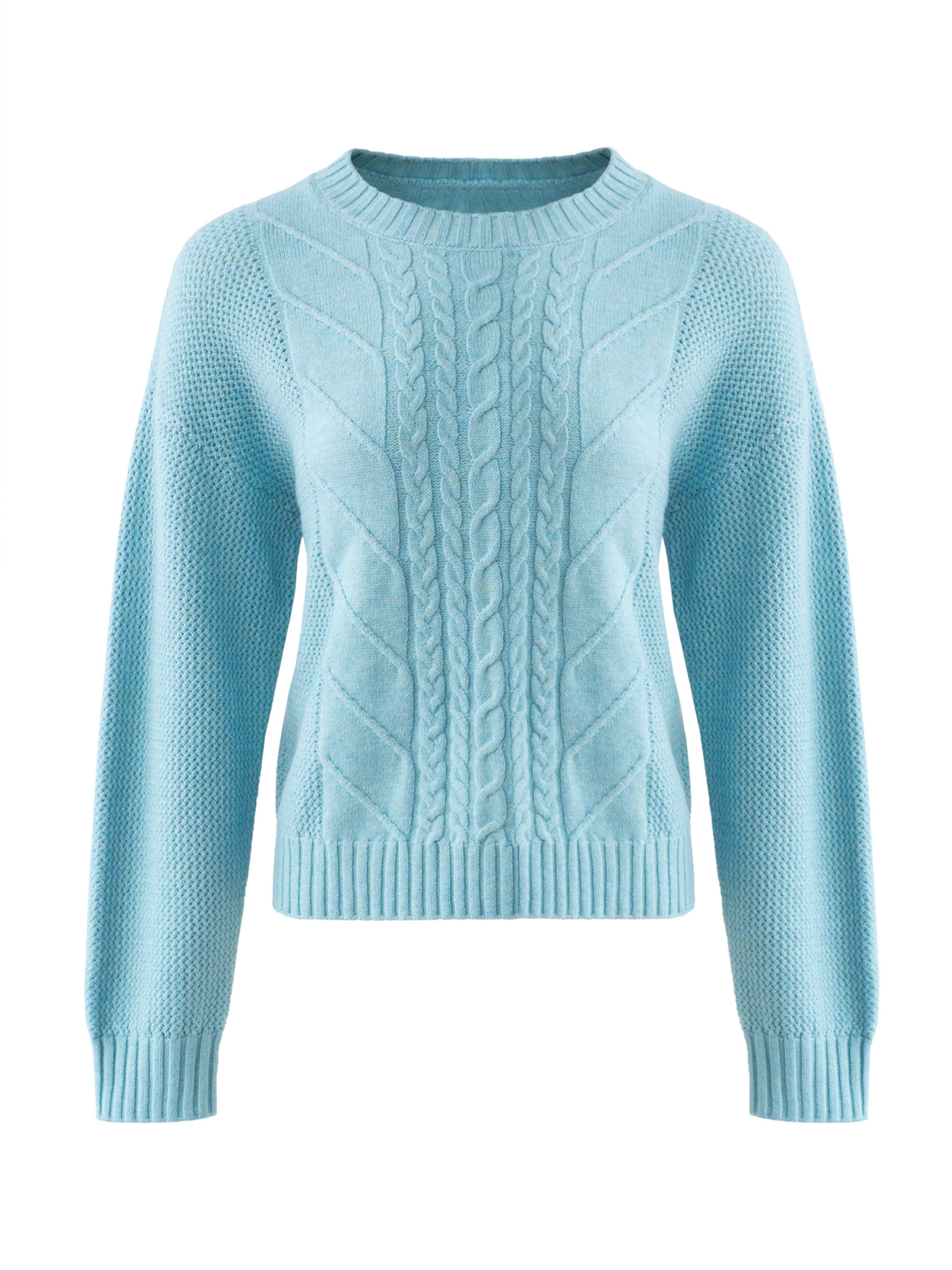 Imily Bela Pullover in Blau: Vorderseite