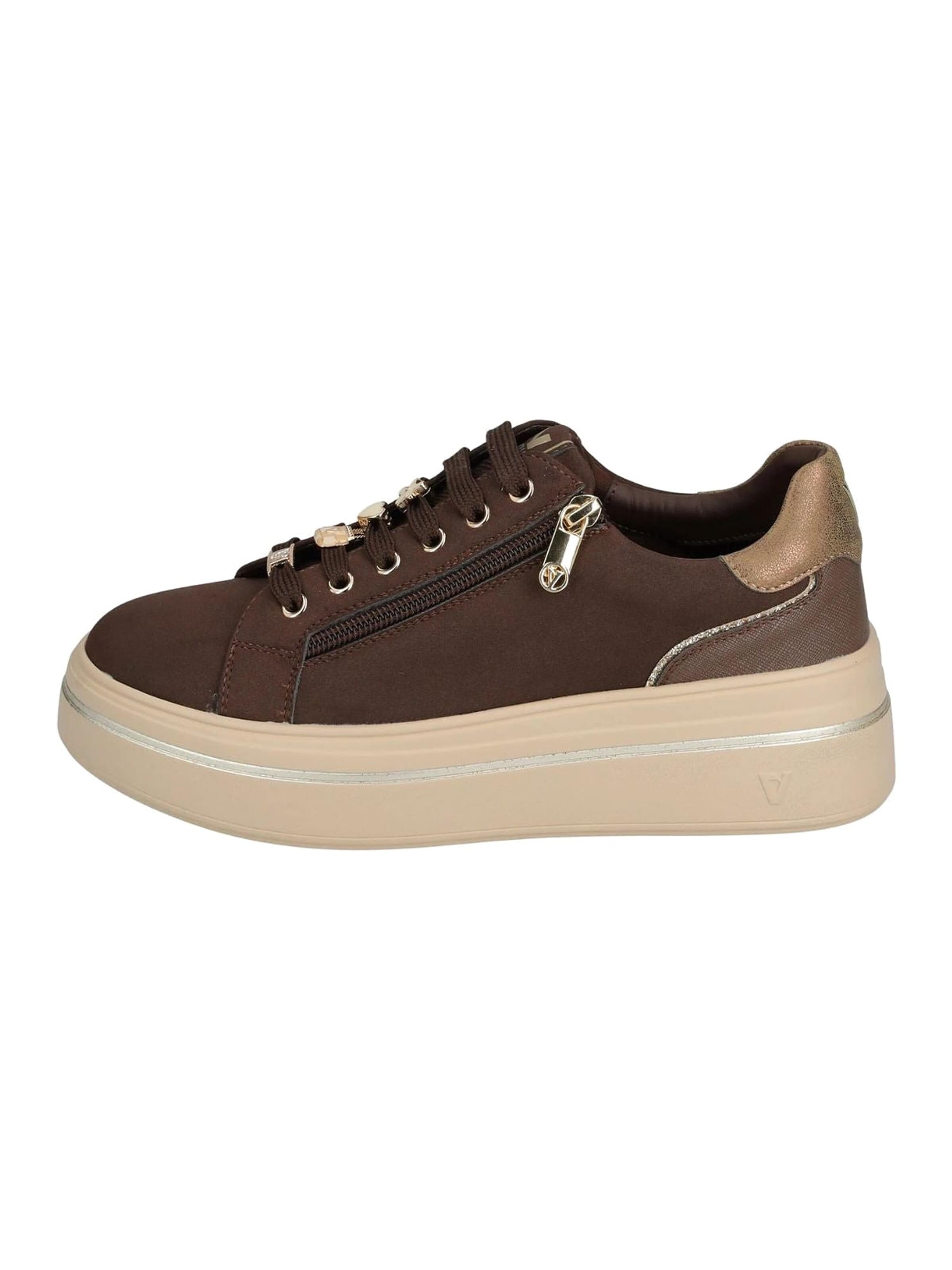 Sneaker bassa 'Valleverde Sneaker Nera' di Valleverde in marrone: frontale