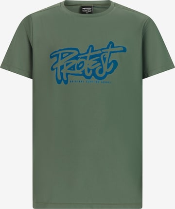 PROTEST Sportbademode 'PRTCaptain JR' in Grün: Vorderseite