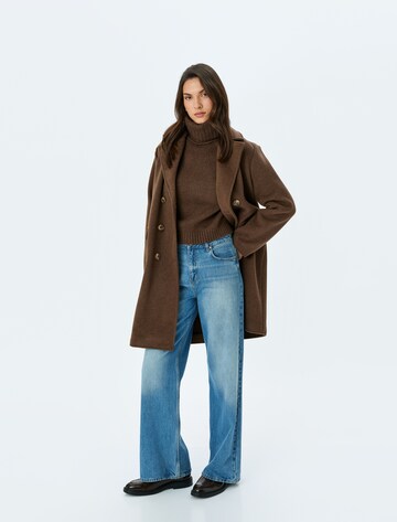 Koton Between-Seasons Coat in Brown
