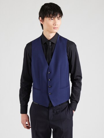 BOSS Gilet 'H-Huge' in Blauw: voorkant