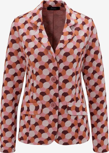 Aniston SELECTED Blazer in orange / pink / weinrot / offwhite, Produktansicht