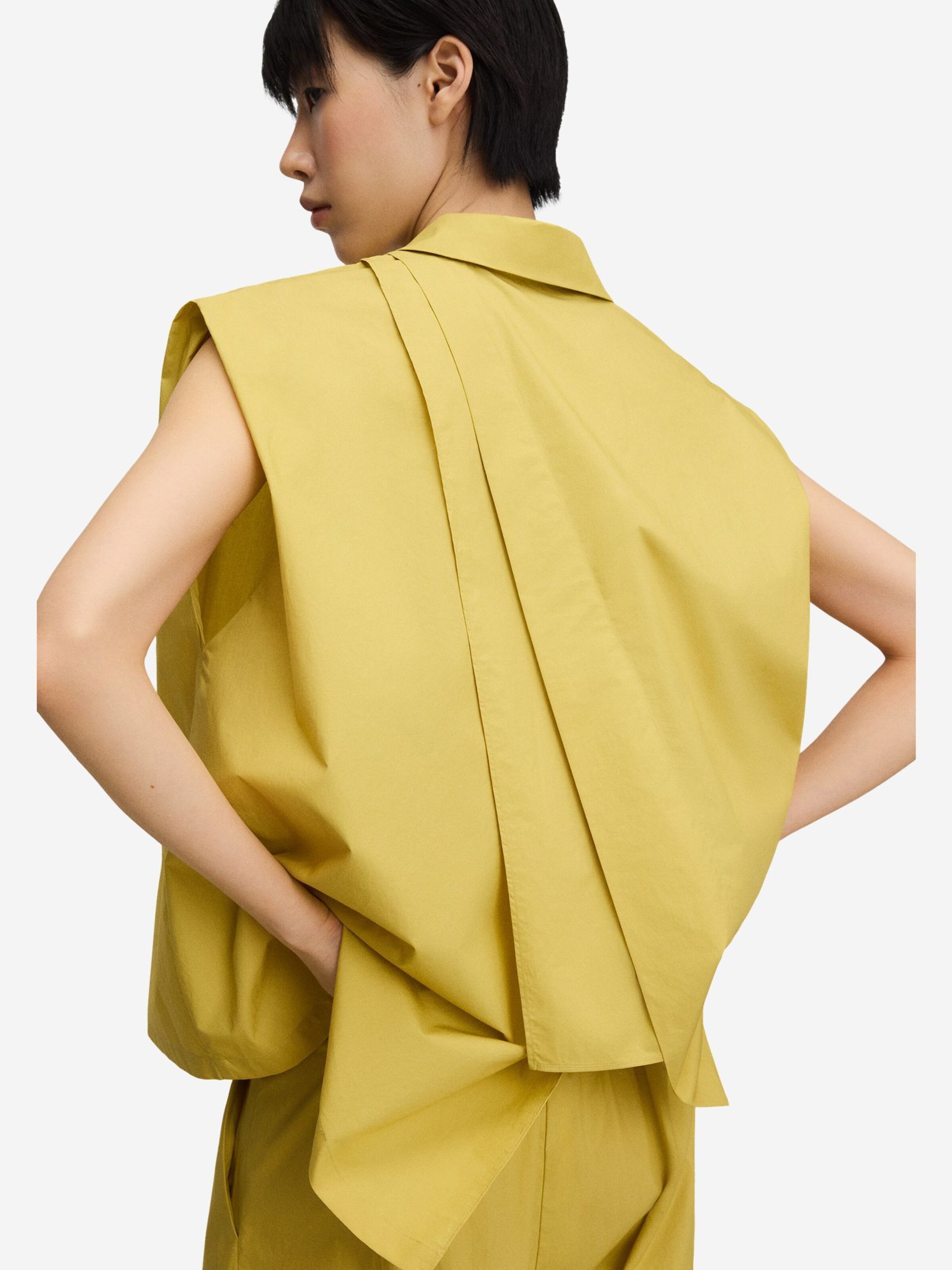 Adolfo DominguezDirndl bluza - žuta boja