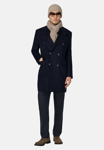 Boggi Milano Between-seasons coat in Blue