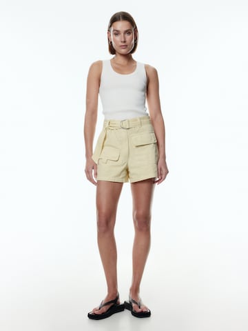 EDITED Regular Trousers 'Dima' in Beige