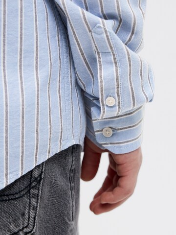 Jack & Jones Junior Comfort Fit Skjorte 'JORTHEO' i blå