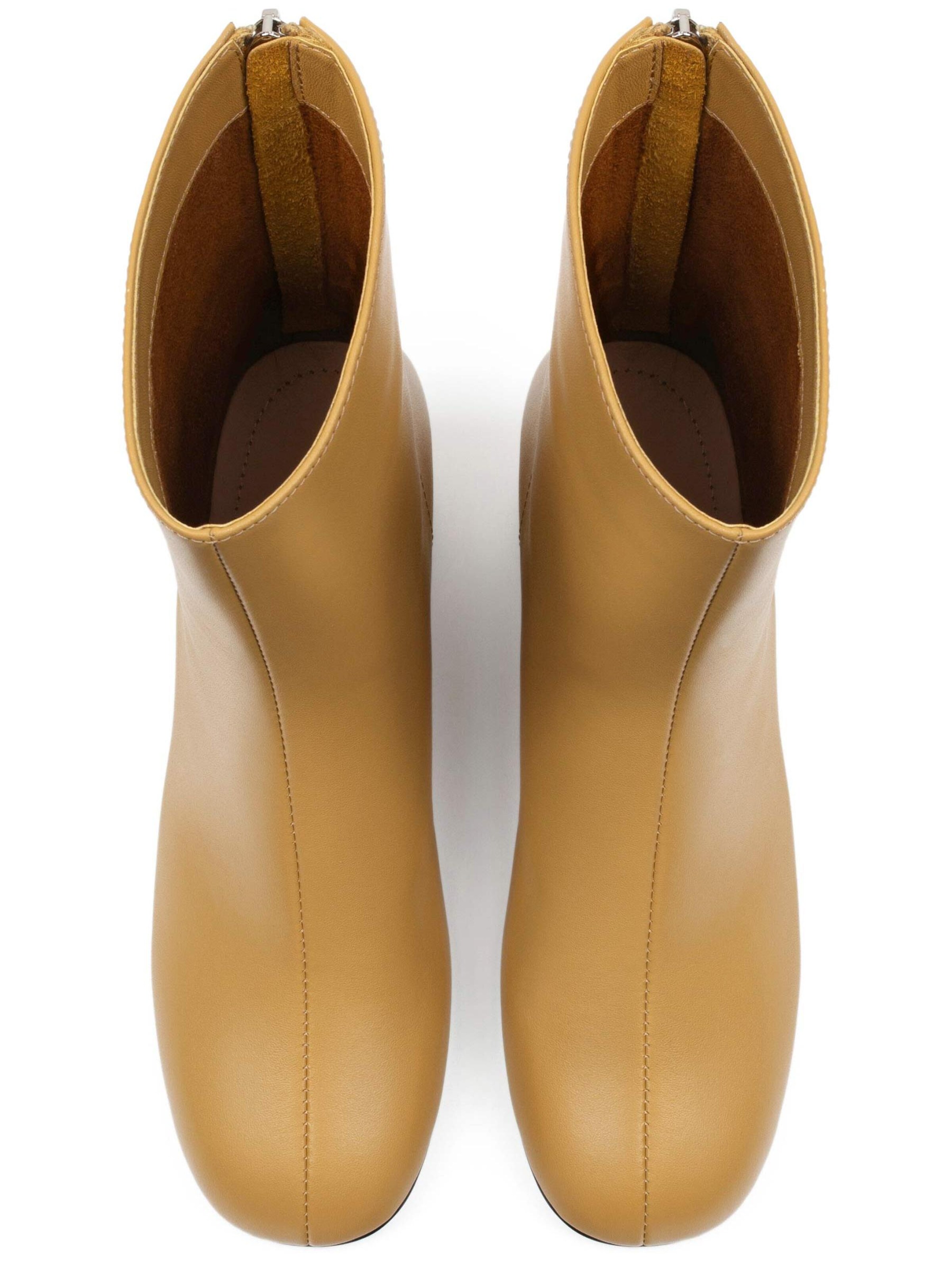 L37 HANDMADE SHOES Ankle Boots 'A LONELY PLACE TO BE' in Gelb