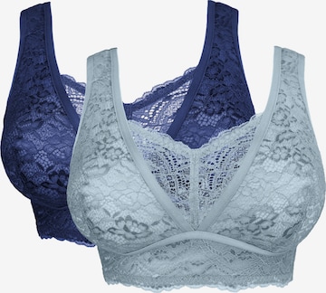 Bustino Reggiseno 'ELIANA' di SugarShape in blu: frontale