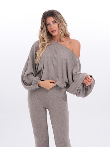MYLAVIE by Sarah HarrisonŠiroki pulover - siva boja: prednji dio