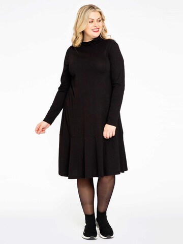 YOEK Dress 'Organic' in Black