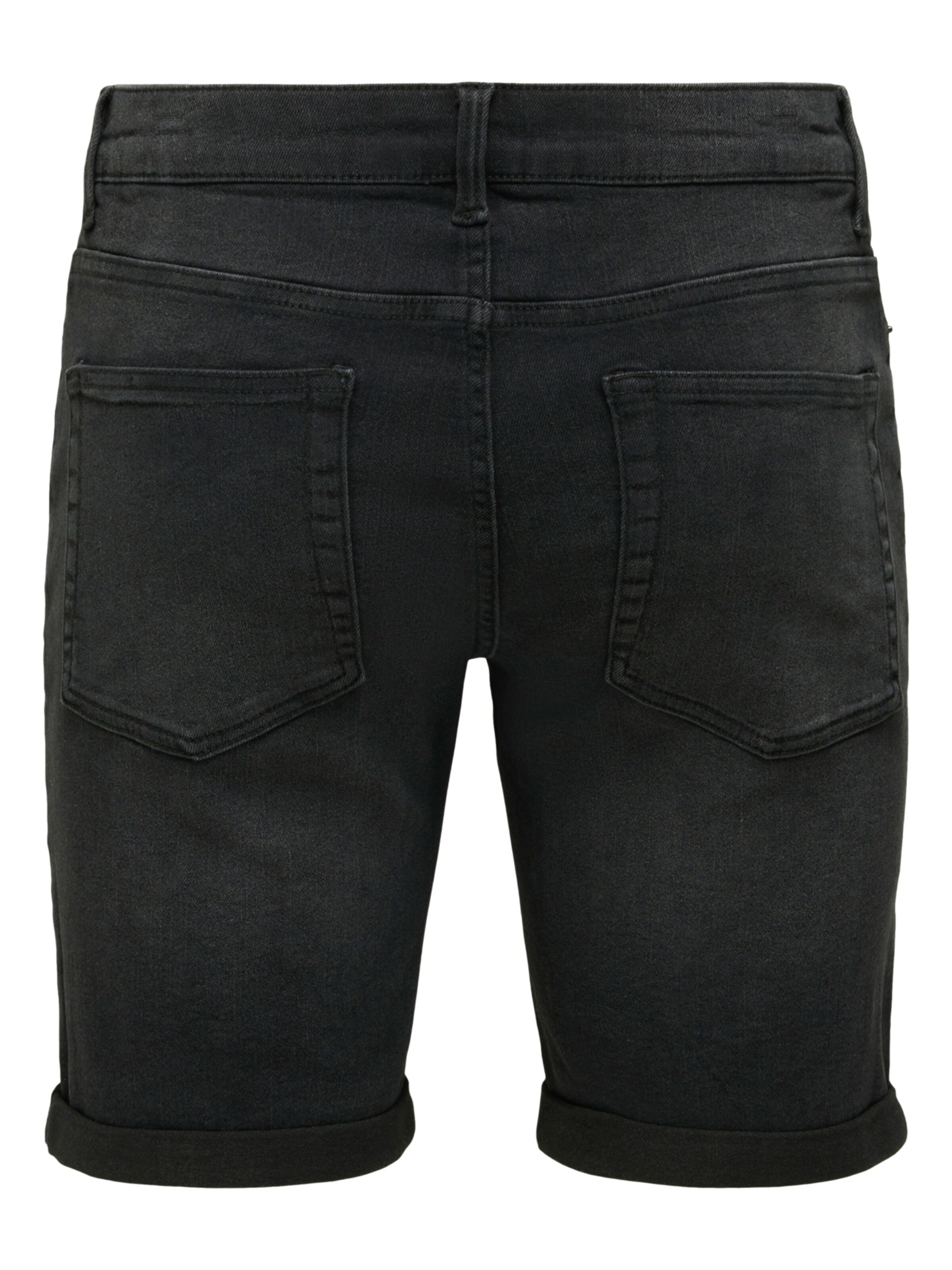 Only & Sons Regular Shorts 'ONSPly' in Schwarz
