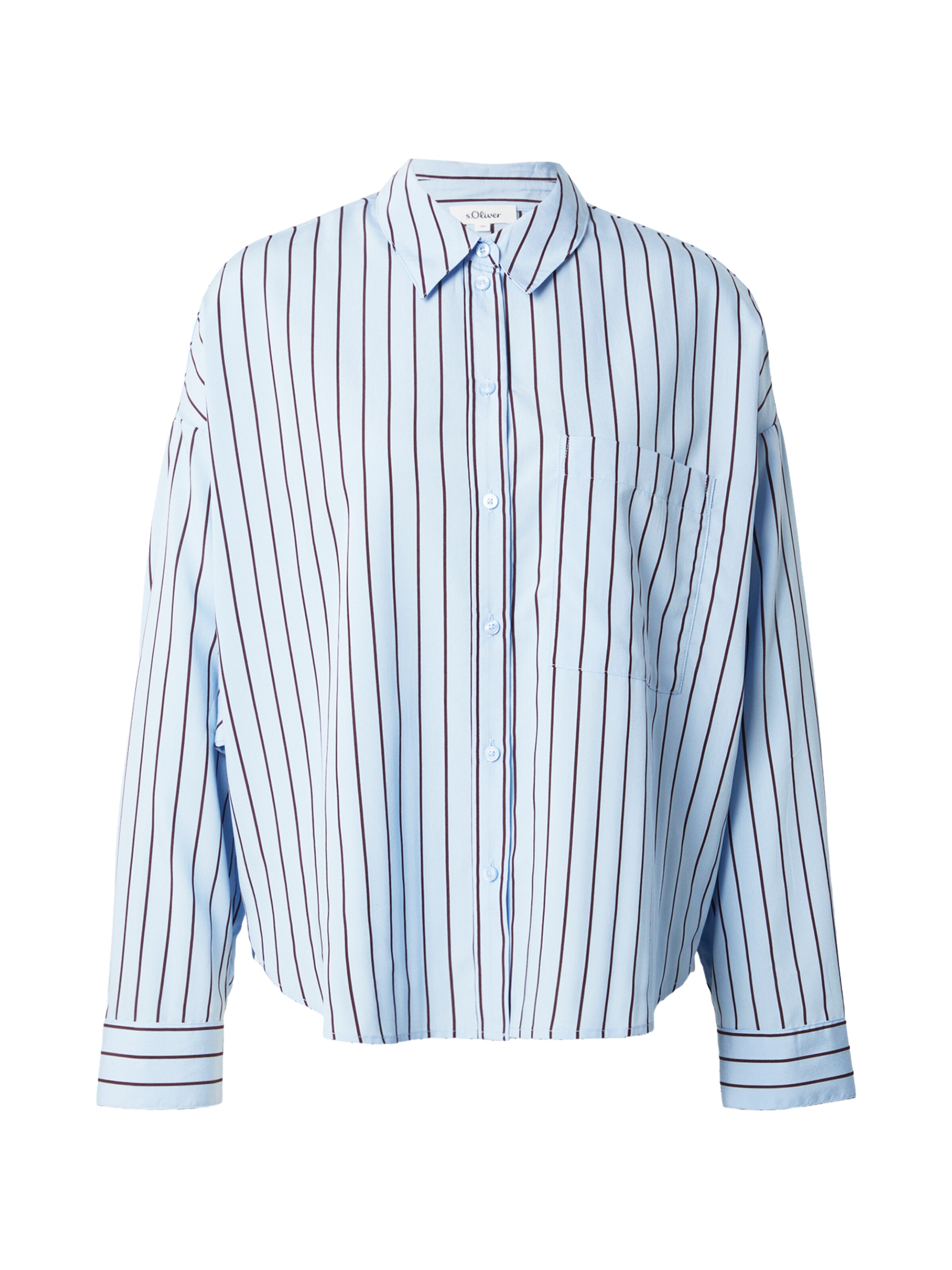 Camicia da donna di s.Oliver in blu: frontale
