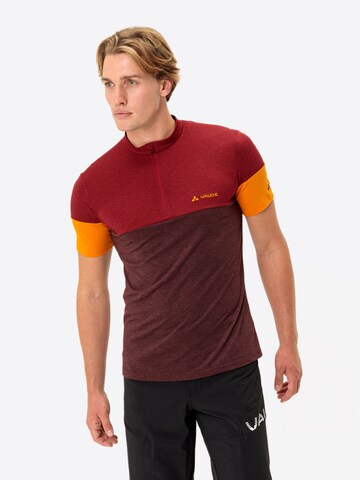 VAUDE Functioneel shirt 'Altissimo' in Rood: voorkant