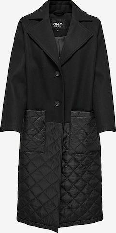 ONLY Between-seasons coat in Black: front