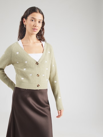 ABOUT YOU Pletena jopa 'Lana' | zelena barva