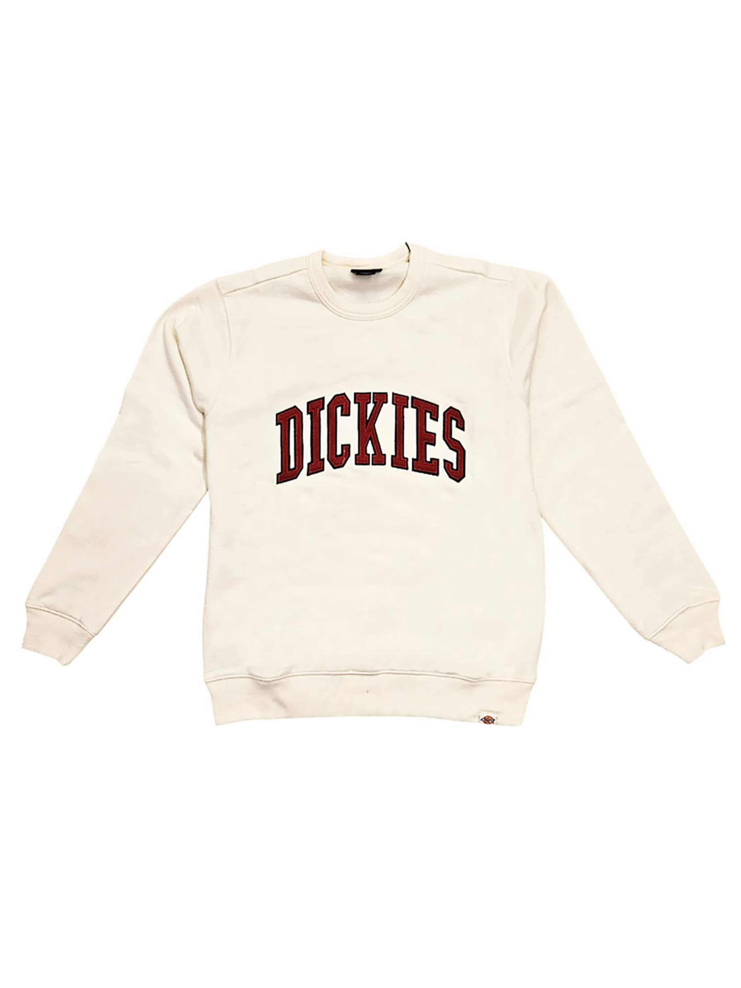 DICKIES Sweatshirt 'Aitkin' in Beige: front