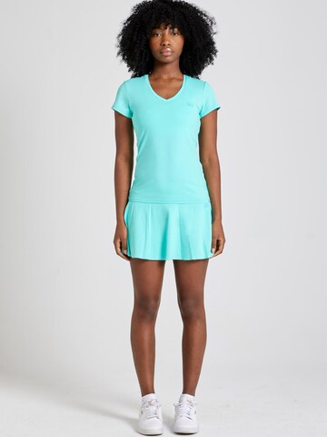 SPORTKIND Functioneel shirt 'V-Neck' in Groen: voorkant
