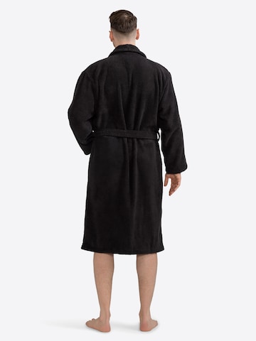 celodoro Long Bathrobe 'Home & Spa Collection' in Black