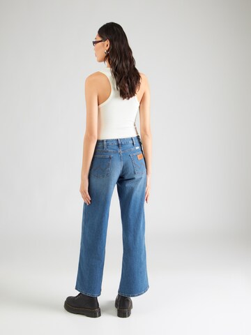 WRANGLER Wide Leg Jeans 'WORLD WIDE' i blå: tilbage