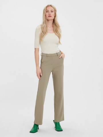 VERO MODA Regular Hose 'Zamira' in Grün