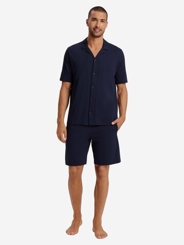 Hanro Regular fit Overhemd 'Night & Day' in Blauw