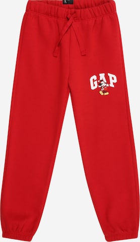 GAP Kalhoty 'V-DIS X GAP FAM' – červená: přední strana