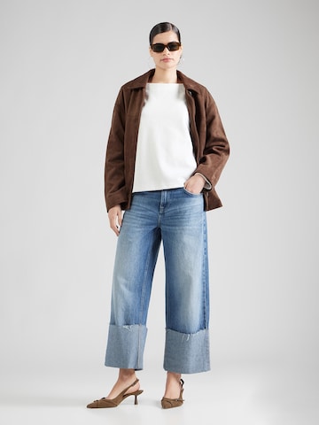 ZABAIONE Sweter 'Co44lene' w kolorze biały