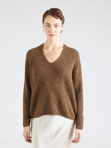 MOS MOSH Pullover in Braun: Vorderseite