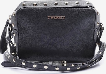 Twin Set Schultertasche / Umhängetasche One Size in Schwarz: predná strana