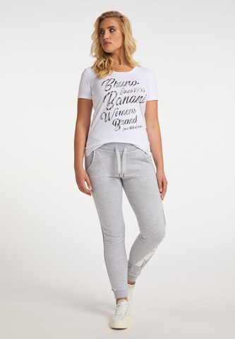 T-shirt 'Russell' BRUNO BANANI en blanc