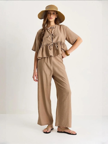 Bianco Lucci Set in Braun