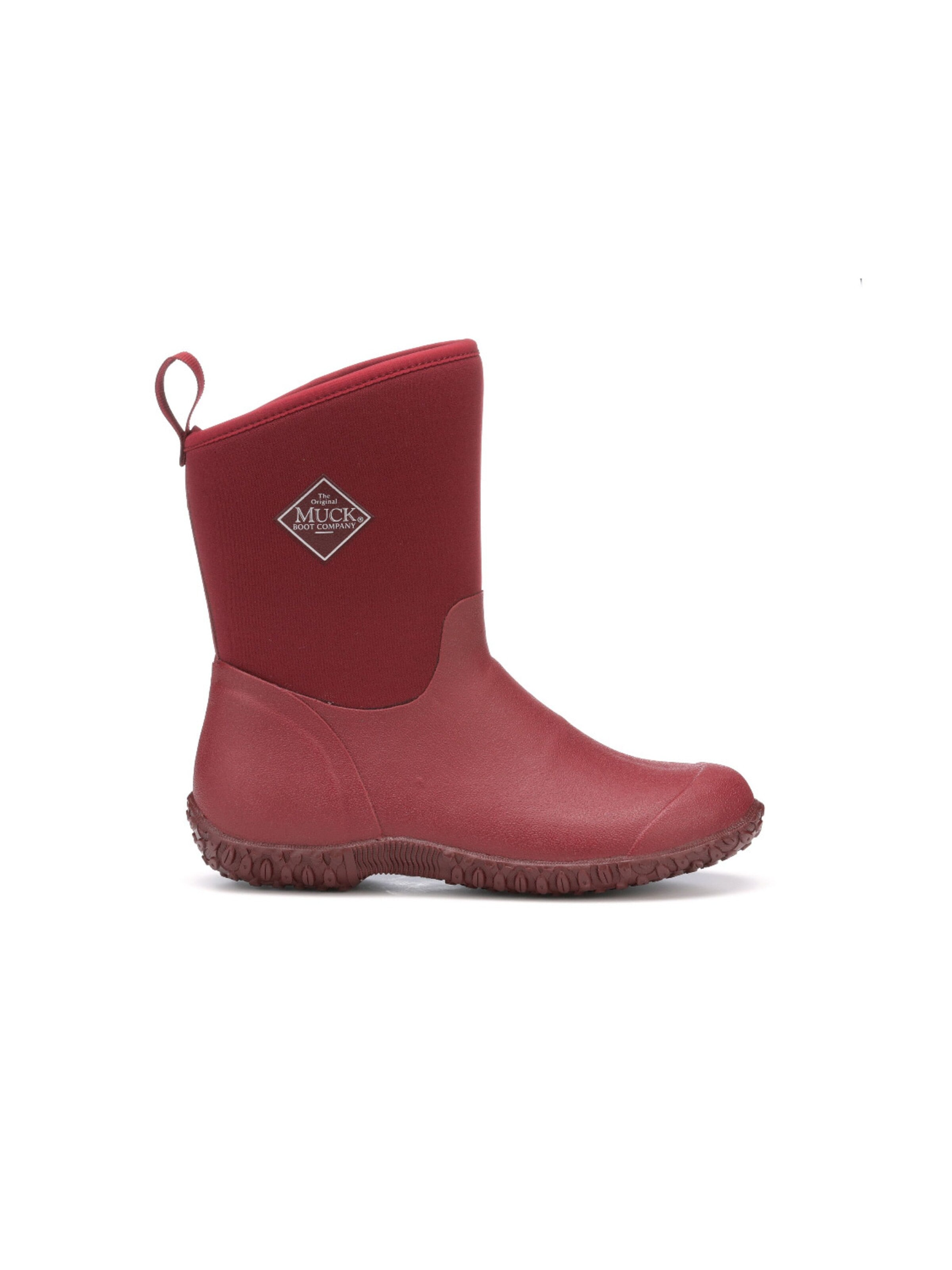Botine 'WOMENS MUCKSTER II MID' de la Muck boot pe roșu: față