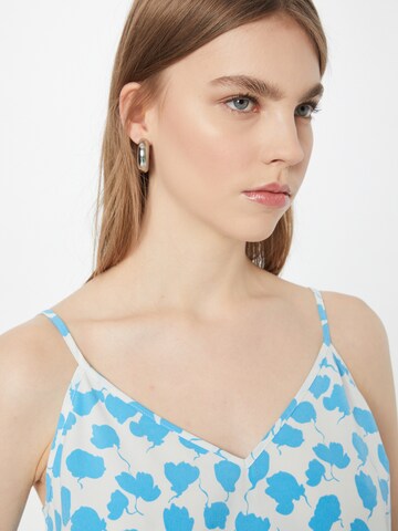 JUST FEMALE Top 'Bloom' in Blau