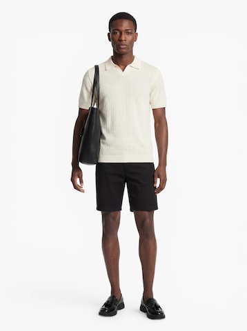 Pull-over 'SLHLINO' SELECTED en beige