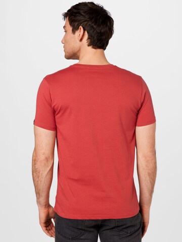 ALPHA INDUSTRIES T-Shirt in Rot